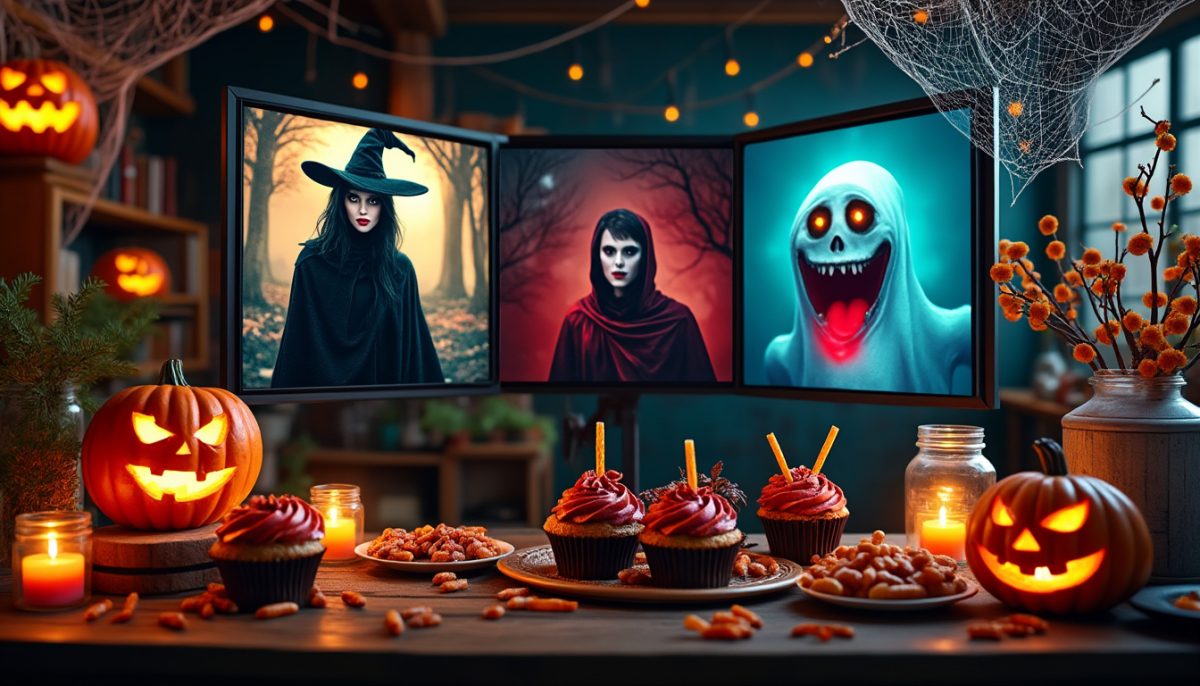 découvrez où trouver des boucles vidéo spéciales halloween et comment les projeter facilement pour créer une ambiance effrayante lors de vos fêtes ou décorations d'halloween.