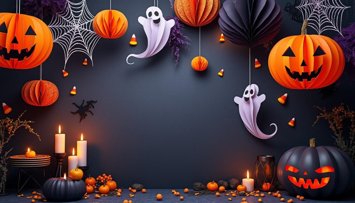 ajoutez une touche festive à votre décoration d’halloween avec nos boules alvéolées en papier ! parfaites pour égayer vos fêtes et créer une ambiance effrayante et colorée.