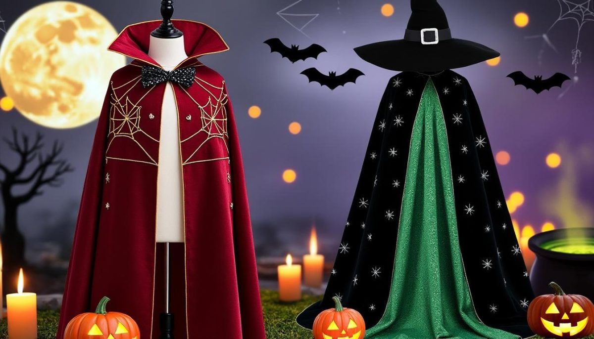 découvrez nos capes halloween réversibles, parfaites pour se transformer facilement en vampire ou en sorcière ! accessoire idéal pour enfants et adultes. style et magie garantis pour une fête réussie.