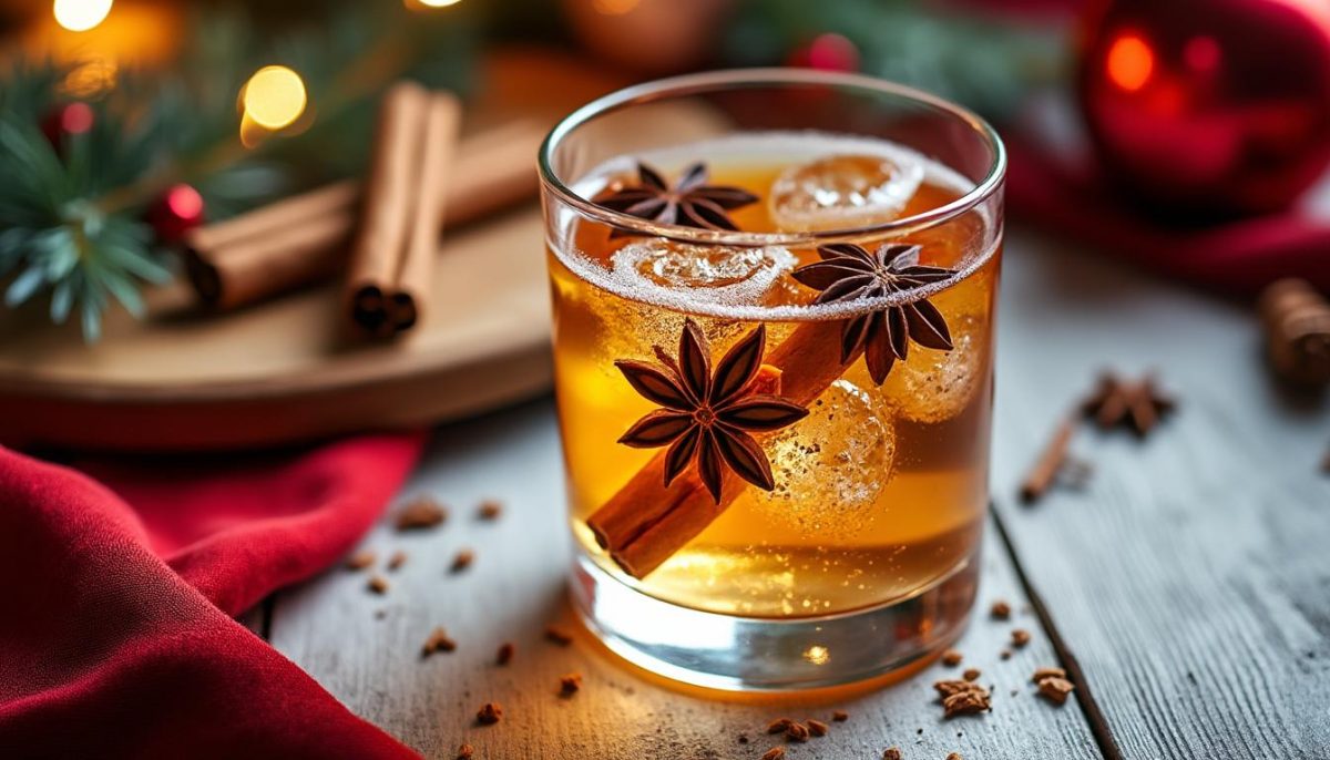 découvrez une recette festive de cocktail de noël pétillant aux épices, idéale pour égayer vos fêtes de fin d'année avec une touche originale, gourmande et chaleureuse.