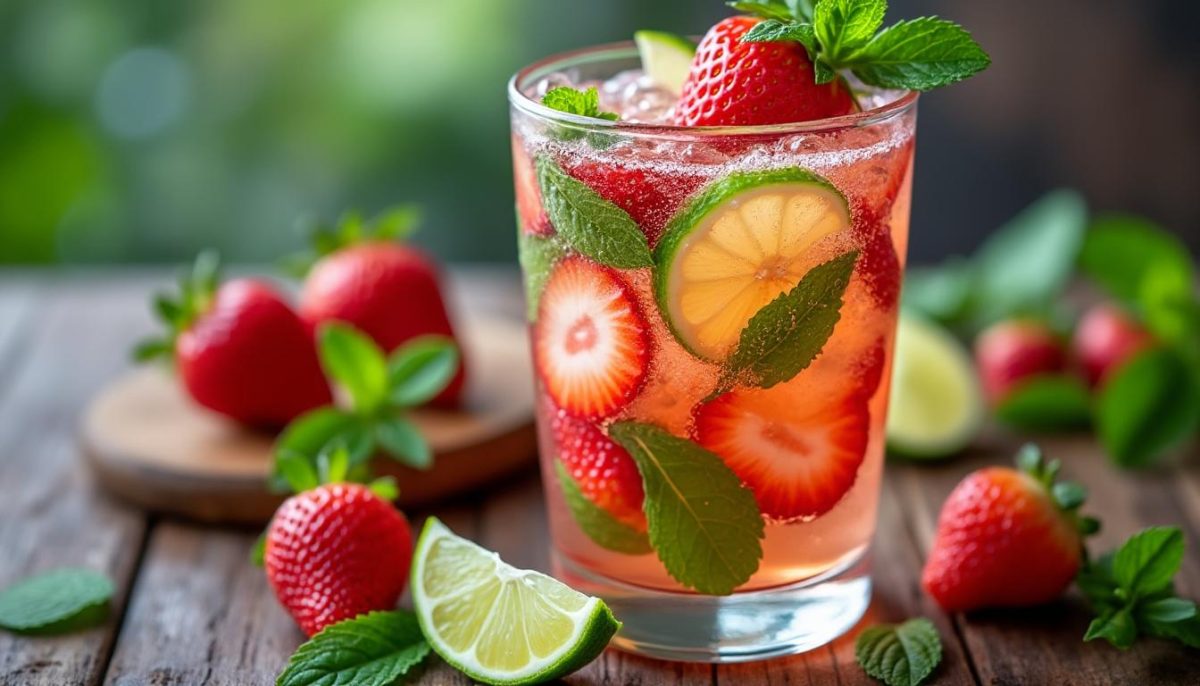 découvrez un cocktail festif irrésistible, pétillant de saveurs et parfait pour illuminer vos soirées et célébrations entre amis.