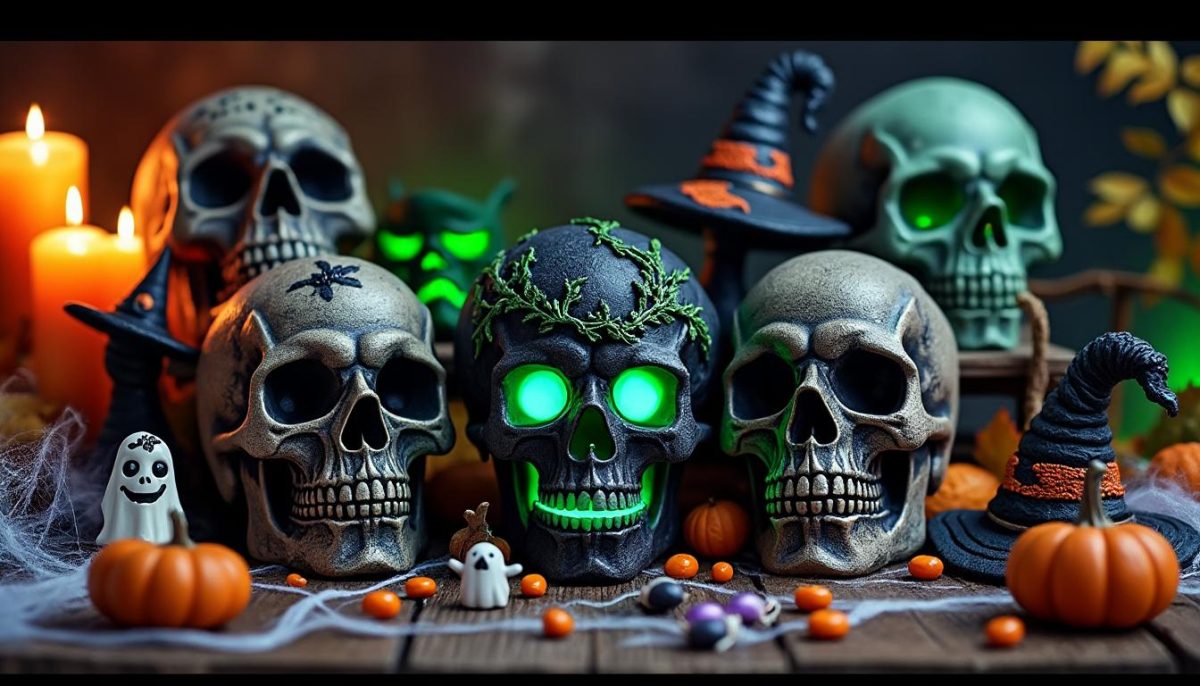 découvrez nos crânes en résine halloween, parfaits comme décoration ou pour une touche anatomique réaliste. idéal pour créer une ambiance mystérieuse lors de vos fêtes ou sublimer votre intérieur avec un objet unique.