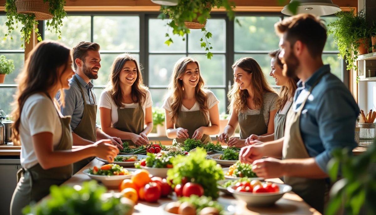 participez à une classe de cuisine unique pour retrouver énergie et inspiration après l'été. découvrez de nouvelles recettes, partagez un moment convivial et faites le plein d'idées gourmandes pour la rentrée !