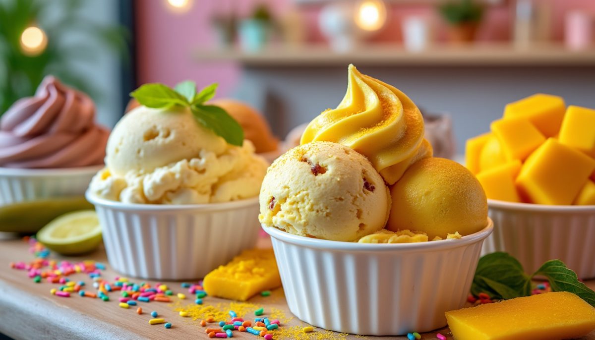 découvrez l'alliance surprenante entre picard et le youtubeur joyca : des glaces aux saveurs originales comme vanille-cornichon ou mangue-curry, à tester pour une expérience gourmande inédite et rafraîchissante !