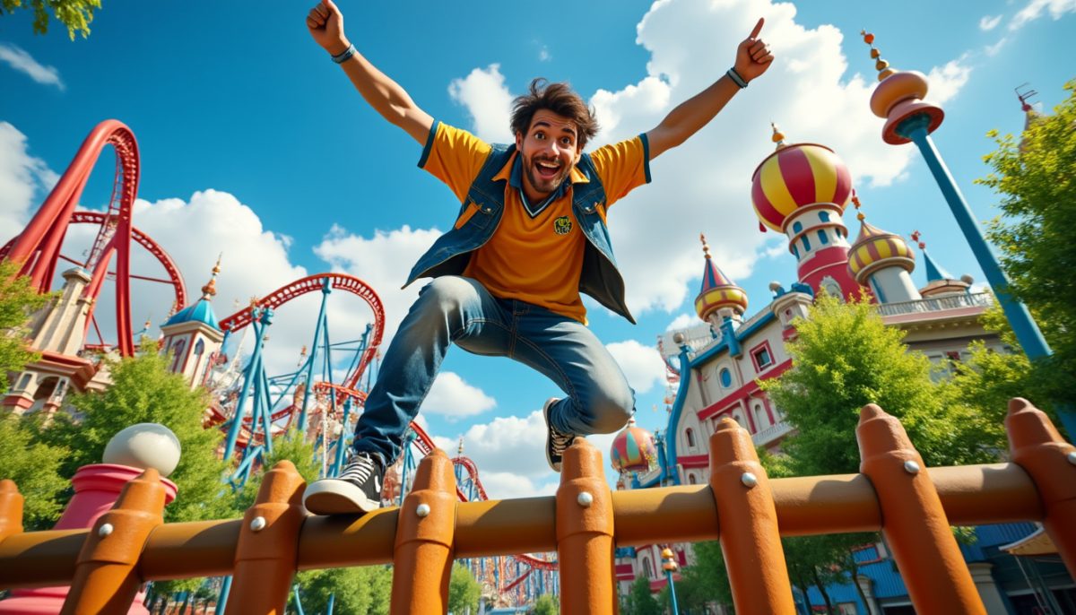 découvrez comment un youtubeur a fait sensation en escaladant la clôture du parc astérix pour économiser 65 euros sur l'entrée, suscitant le buzz et l'indignation sur les réseaux sociaux.