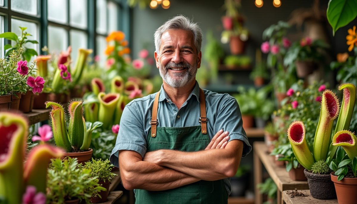 découvrez l’univers d’enzo, pépiniériste et créateur de contenu basé à bressuire, qui partage sa passion pour les plantes carnivores et séduit déjà 30 000 abonnés sur youtube avec sa collection unique et ses conseils avisés !