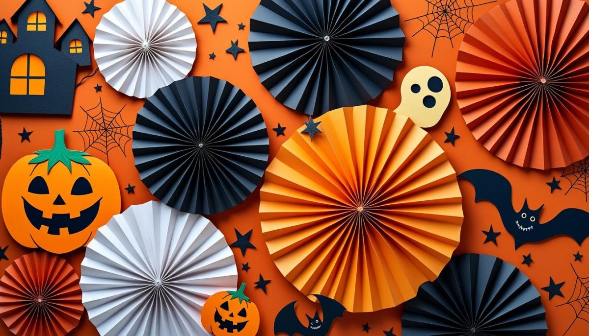 découvrez nos éventails en papier halloween, parfaits pour décorer vos murs et créer une ambiance festive et effrayante lors de vos fêtes d’halloween ! faciles à installer et réutilisables.