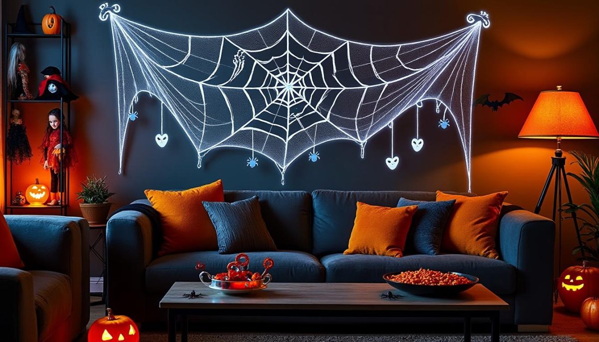 créez une ambiance effrayante avec notre fausse toile d'araignée halloween extensible. parfaite pour décorer votre maison ou votre soirée, facile à installer pour un effet réaliste garanti !