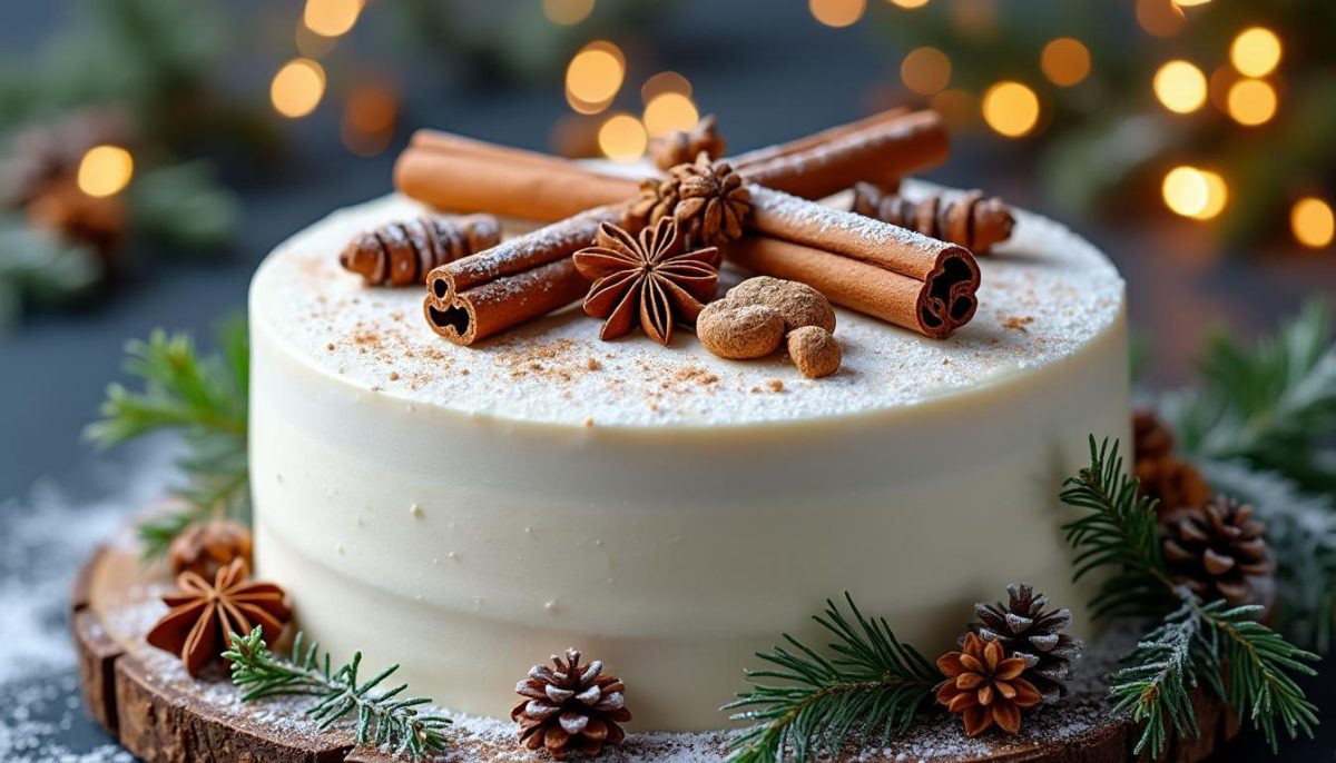 découvrez notre délicieux gâteau d'anniversaire hivernal aux épices, alliant douceur et saveurs réconfortantes. idéal pour réchauffer vos fêtes et ravir petits et grands lors de votre célébration spéciale !