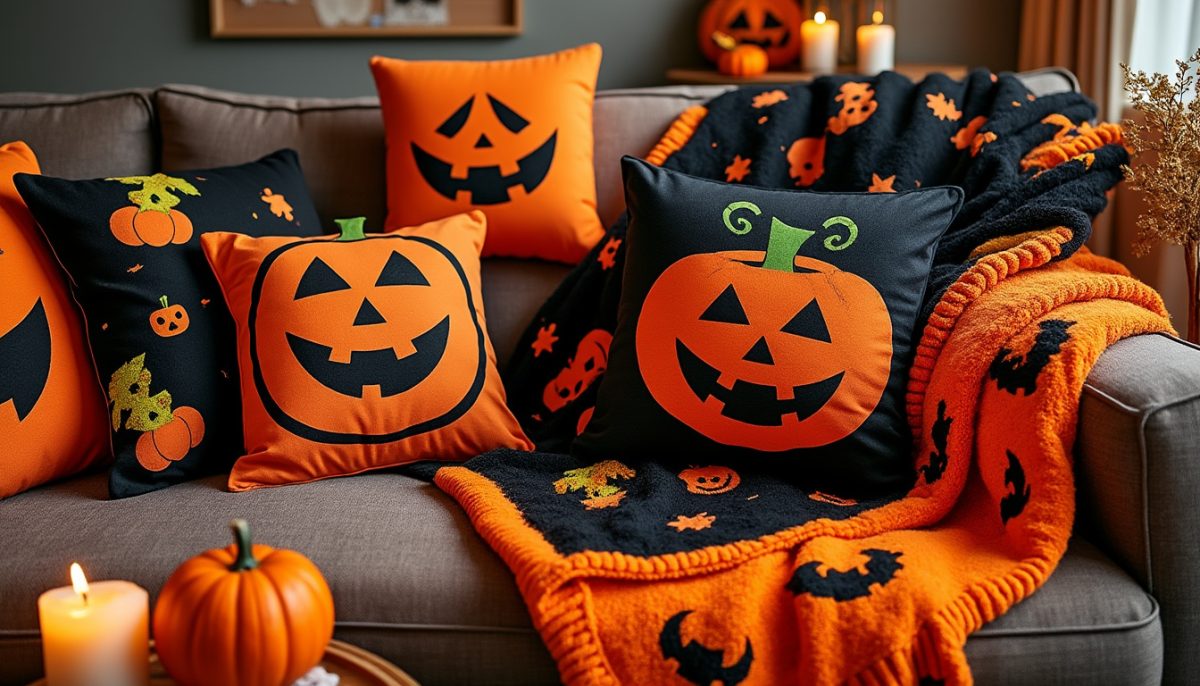 découvrez notre sélection de housses d'oreillers et plaids citrouille halloween pas cher pour une déco festive et cosy. parfaits pour transformer votre intérieur avec une touche d’originalité sans vous ruiner !