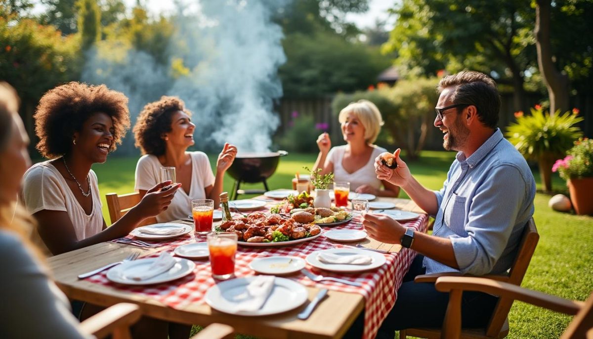 la saison des barbecues est arrivée ! découvrez 5 recettes savoureuses et originales à préparer en plein air ce week-end pour régaler vos proches lors de moments conviviaux.