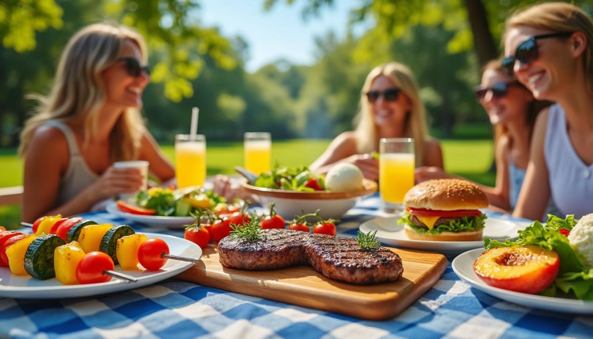 profitez des beaux jours ! découvrez 5 recettes savoureuses et faciles à réaliser pour réussir vos repas en plein air et impressionner vos invités lors de votre barbecue du week-end.