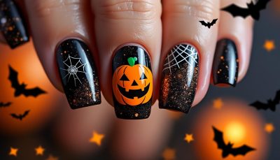 découvrez des idées de manucures halloween originales avec des nail art citrouilles et toiles d’araignées. inspirez-vous pour un look effrayant et tendance jusqu’au bout des ongles !