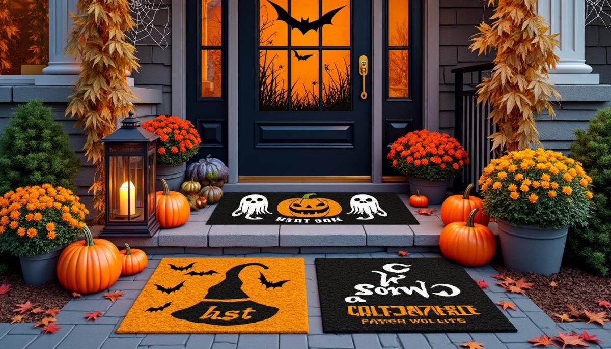 découvrez nos paillassons personnalisés halloween avec messages uniques ! ajoutez une touche originale et accueillante à votre entrée pour célébrer halloween de façon créative et amusante. personnalisation facile et livraison rapide.