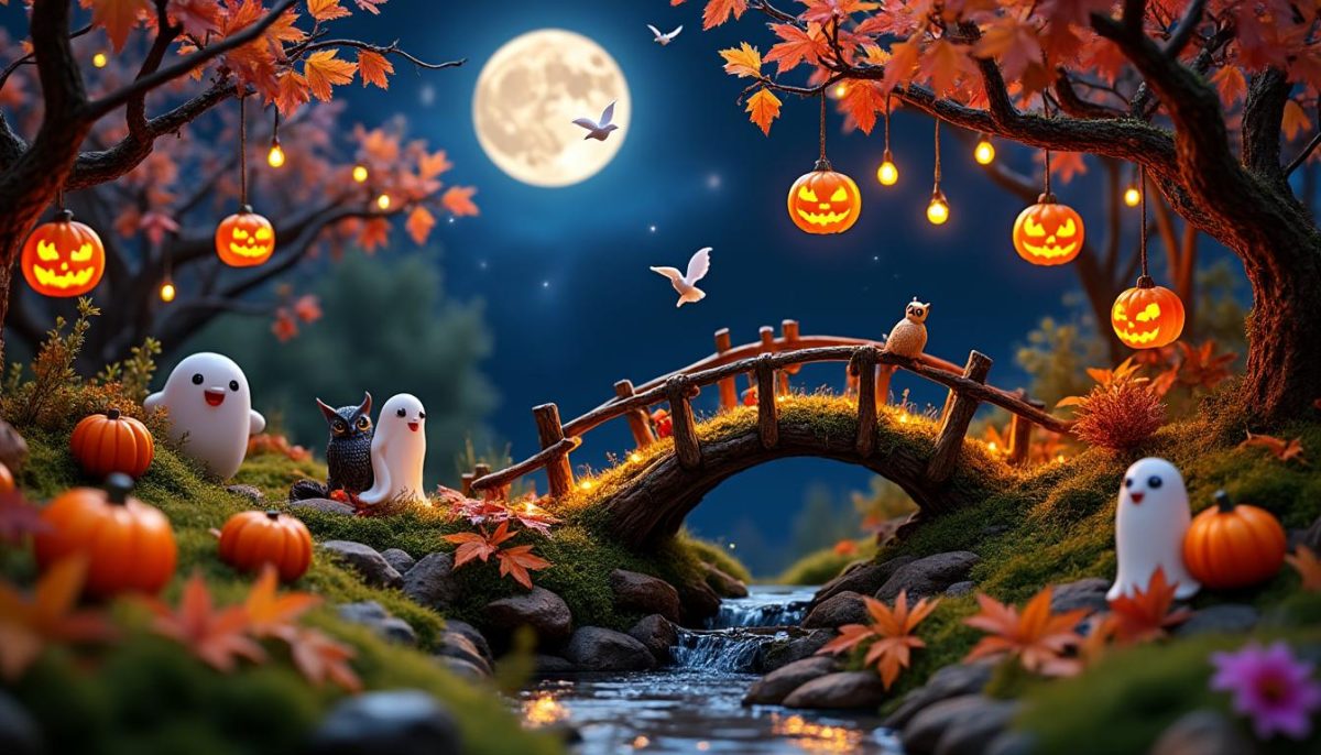 découvrez notre collection de ponts miniatures sur le thème d’halloween, parfaits pour ajouter une touche magique et mystérieuse à vos jardins féeriques et décors enchantés. idéal pour sublimer vos créations terrifiantes !
