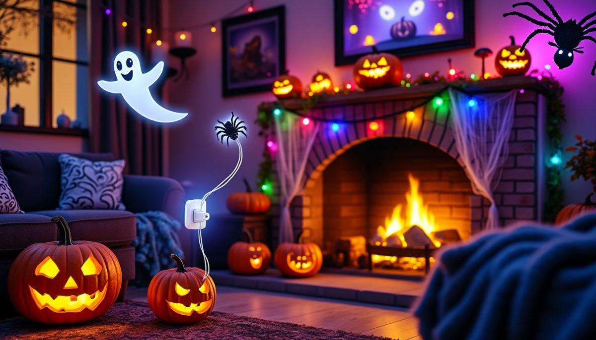 découvrez comment les prises connectées et capteurs peuvent transformer vos décorations d’halloween : effets lumineux, ambiances effrayantes et animations automatiques pour une fête inoubliable !