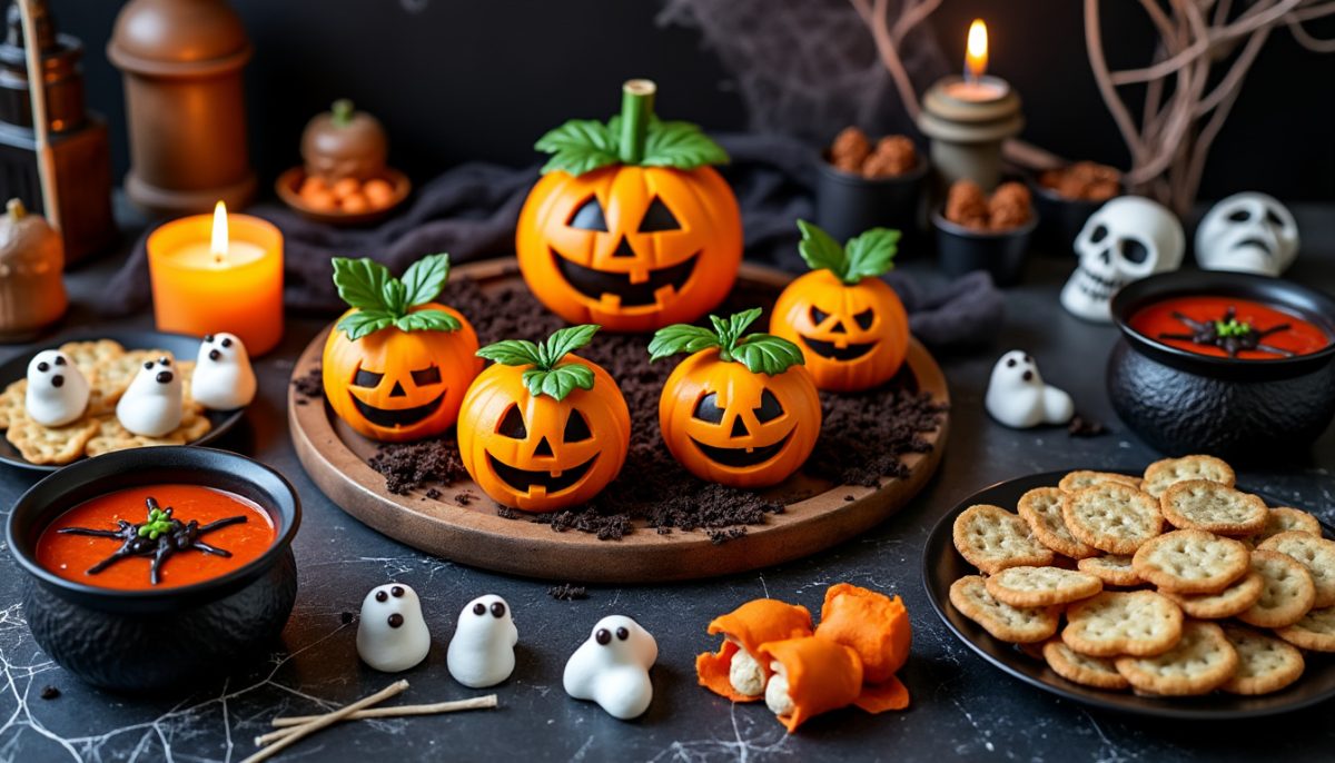 découvrez une recette d’apéritif d'halloween terrifiant et savoureux pour impressionner vos invités. facile à réaliser, originale et délicieuse, cette idée apportera une touche effrayante à votre soirée d’halloween !
