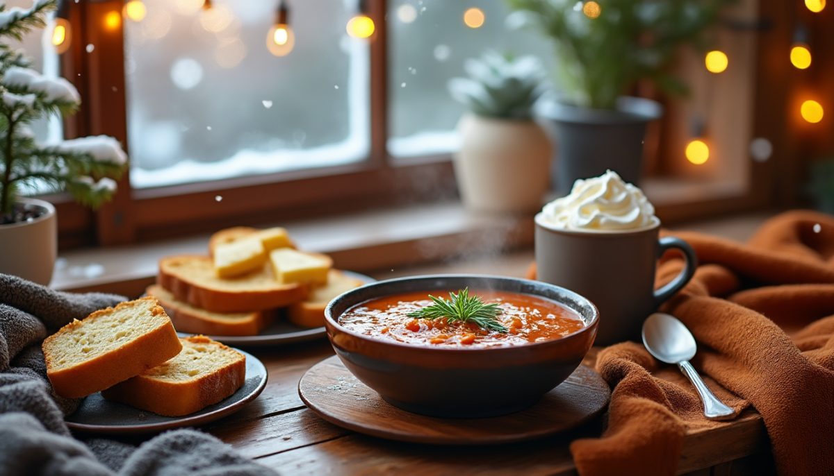 découvrez nos recettes d'hiver réconfortantes pour réchauffer vos soirées. plats gourmands, faciles et savoureux pour affronter le froid tout en se faisant plaisir.
