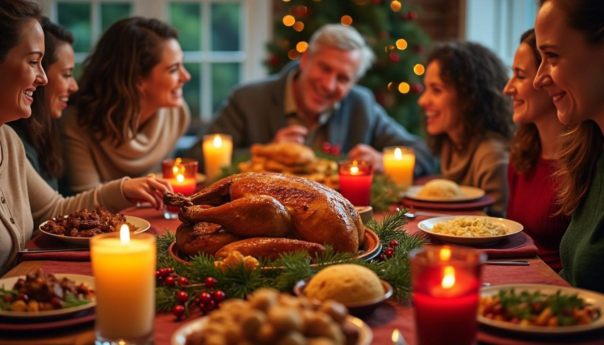 dĂ©couvrez nos idĂ©es de repas de noĂ«l familial qui rassemble petits et grands autour dâun menu convivial, chaleureux et festif. inspirez-vous pour passer un moment inoubliable en famille !