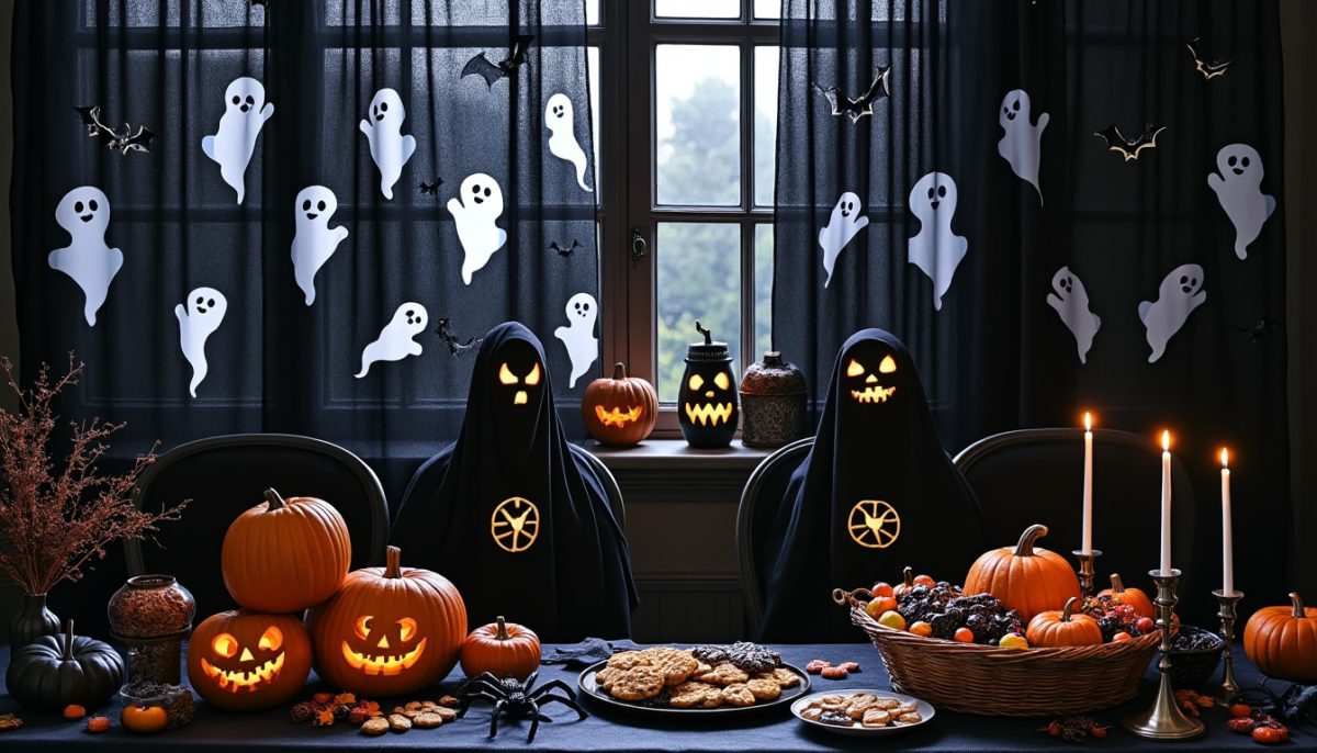 découvrez nos rideaux occultants parfaits pour créer une ambiance hantée lors de vos soirées halloween et optimiser vos projections effrayantes. atmosphère garantie !