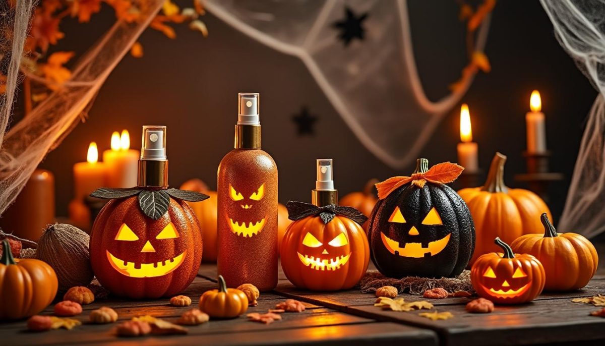 découvrez l'essence d'halloween avec nos sprays d'ambiance pumpkin spice. parfumez votre intérieur de notes chaleureuses de citrouille, cannelle et épices pour une atmosphère ensorcelante et gourmande. idéal pour créer une ambiance festive et réconfortante.