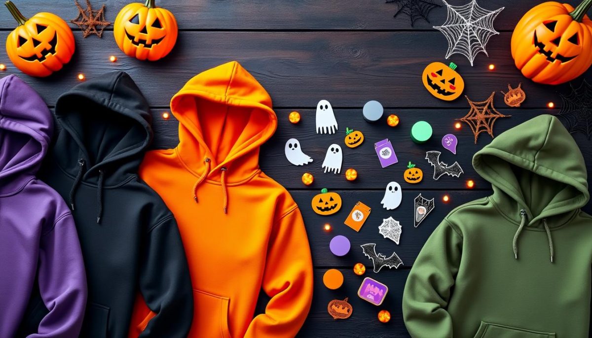 découvrez nos sweats unis spécial halloween, parfaits comme base pour vos customisations créatives. exprimez votre style unique et personnalisez votre look pour une fête terrifiante !