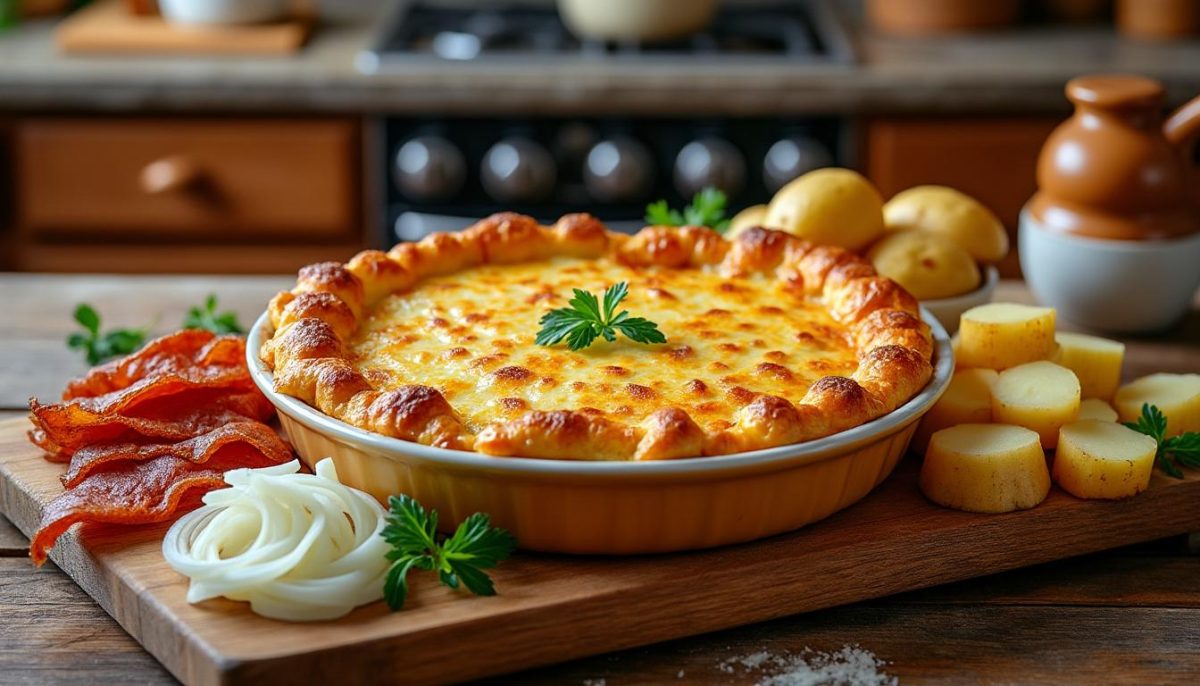 découvrez la recette traditionnelle de la tartiflette, un plat savoyard gourmand et facile à réussir. suivez nos étapes pour préparer une tartiflette inratable au reblochon, pommes de terre, lardons et oignons, pour régaler toute la famille !