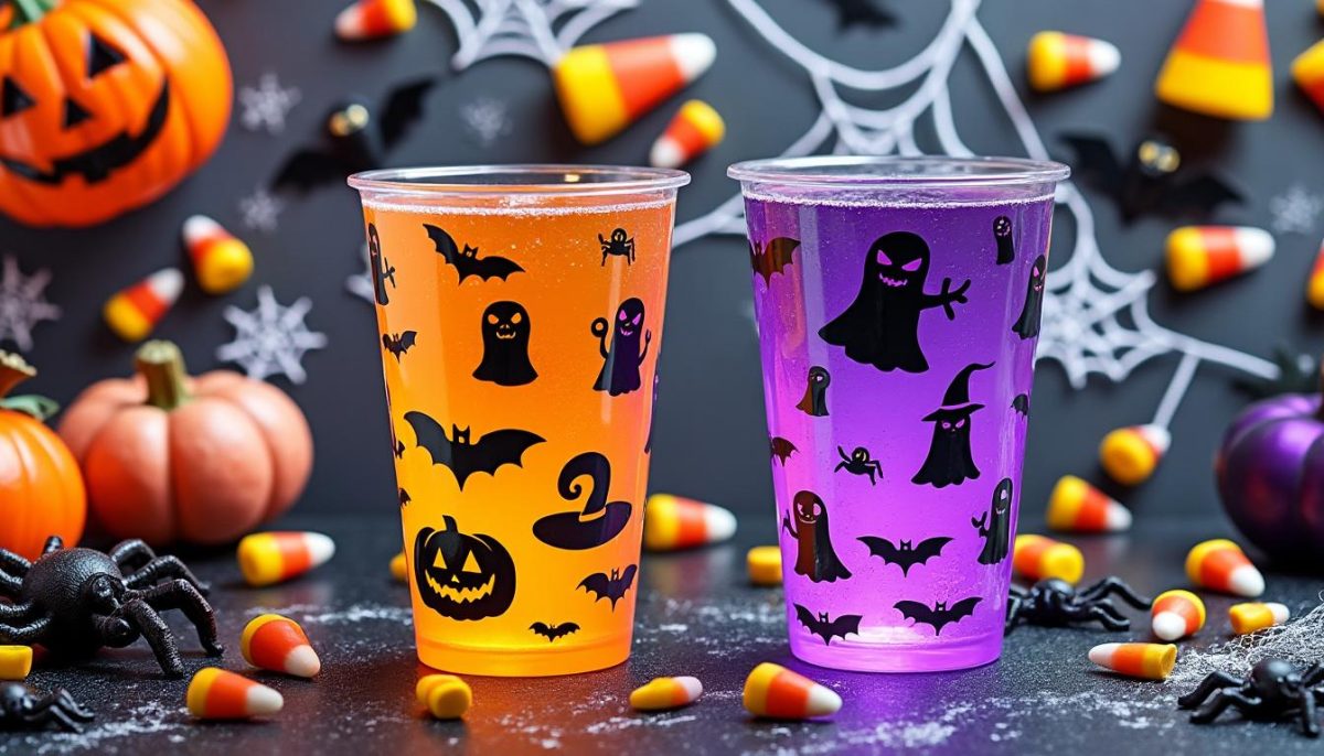 découvrez notre sélection de verres et gobelets halloween réutilisables, parfaits pour vos fêtes thématiques. pratiques, écologiques et décoratifs, ils ajoutent une touche effrayante à toutes vos célébrations !