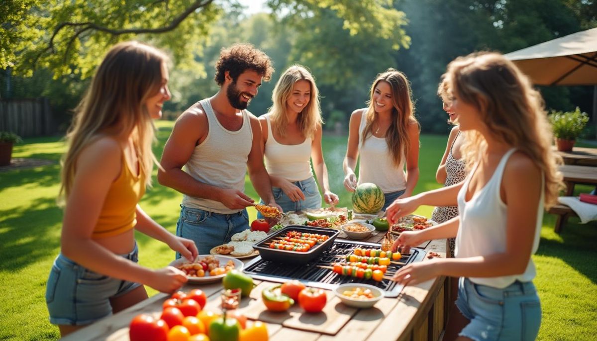 découvrez nos délicieuses recettes estivales, faciles et économiques, idéales pour partager des moments gourmands entre amis tout au long de l'été !