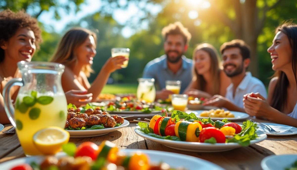 découvrez des recettes estivales savoureuses et économiques, parfaites à partager entre amis pour des moments gourmands sans se ruiner.