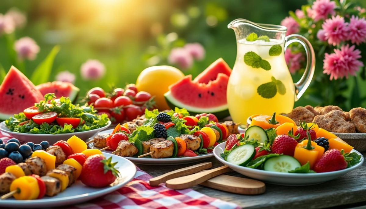 découvrez nos délicieuses recettes estivales, simples à réaliser, idéales pour profiter des saveurs de l'été en toute légèreté. faciles et rapides, parfaites pour des repas conviviaux et gourmands.