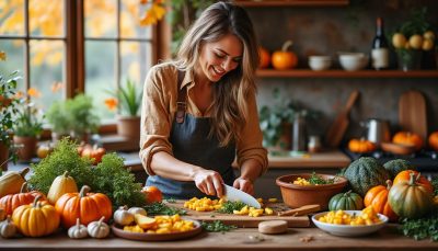 découvrez les trois recettes savoureuses et faciles de carole cuisine à base de courges, parfaites pour réchauffer et sublimer vos repas d'automne.