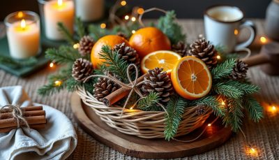 découvrez des idées faciles et créatives de centres de table de noël à réaliser vous-même pour sublimer votre décoration de fête.
