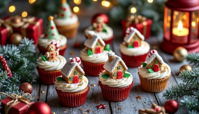 découvrez nos cupcakes de noël décorés avec des designs créatifs et festifs qui impressionneront vos invités lors des fêtes.