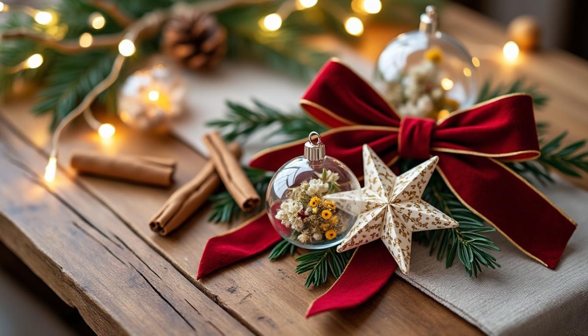 découvrez des projets diy faciles pour créer des décorations de noël élégantes et luxueuses, parfaites pour embellir votre maison pendant les fêtes.