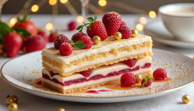 découvrez un dessert de nouvel an raffiné qui surprendra vos invités par son élégance et ses saveurs uniques, parfait pour célébrer en beauté.
