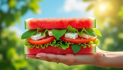 découvrez le sandwich pastèque, la tendance estivale surprenante qui fait sensation sur les réseaux sociaux cet été. fraîcheur et originalité garanties !