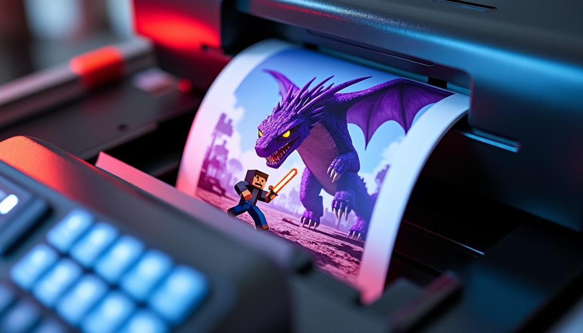 découvrez comment un youtuber talentueux joue à minecraft sur une imprimante de tickets, conquiert le dragon ender et crée une vidéo sensationnelle qui fascine la communauté.