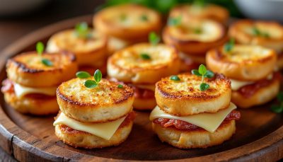 découvrez nos mini croque monsieur apéro, dorés et croustillants, parfaits pour vos soirées gourmandes et conviviales.