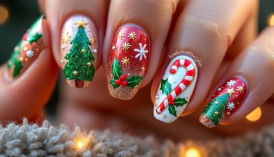 découvrez nos designs d'ongles acryliques longue durée spécialement conçus pour noël. sublimez vos fêtes avec des styles élégants et festifs qui tiennent toute la saison.