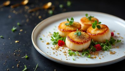 découvrez un plat gastronomique spectaculaire pour le nouvel an, qui saura impressionner vos invités avec ses saveurs raffinées et sa présentation élégante.