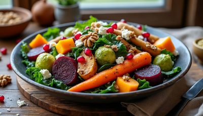 découvrez nos salades composées hivernales nourrissantes, parfaites pour allier fraîcheur et vitalité durant les mois froids. recettes saines et savoureuses à essayer dès maintenant !
