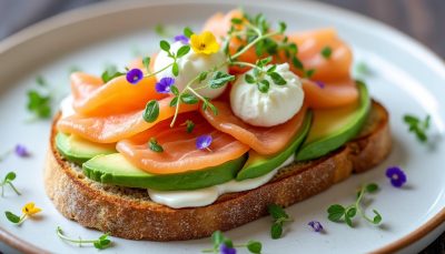 découvrez notre recette facile de toast apéritif chic sur pain grillé, idéale pour des moments gourmands et élégants entre amis.