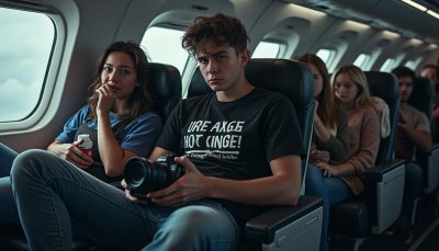plongez dans le suspense avec 'un youtuber à bord : mystère en plein vol', un téléfilm captivant où secrets et tensions s'entremêlent à haute altitude.