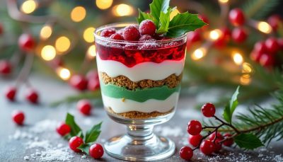 découvrez notre recette de verrines de noël en couches colorées festives, parfaites pour ajouter une touche gourmande et élégante à vos fêtes de fin d'année.