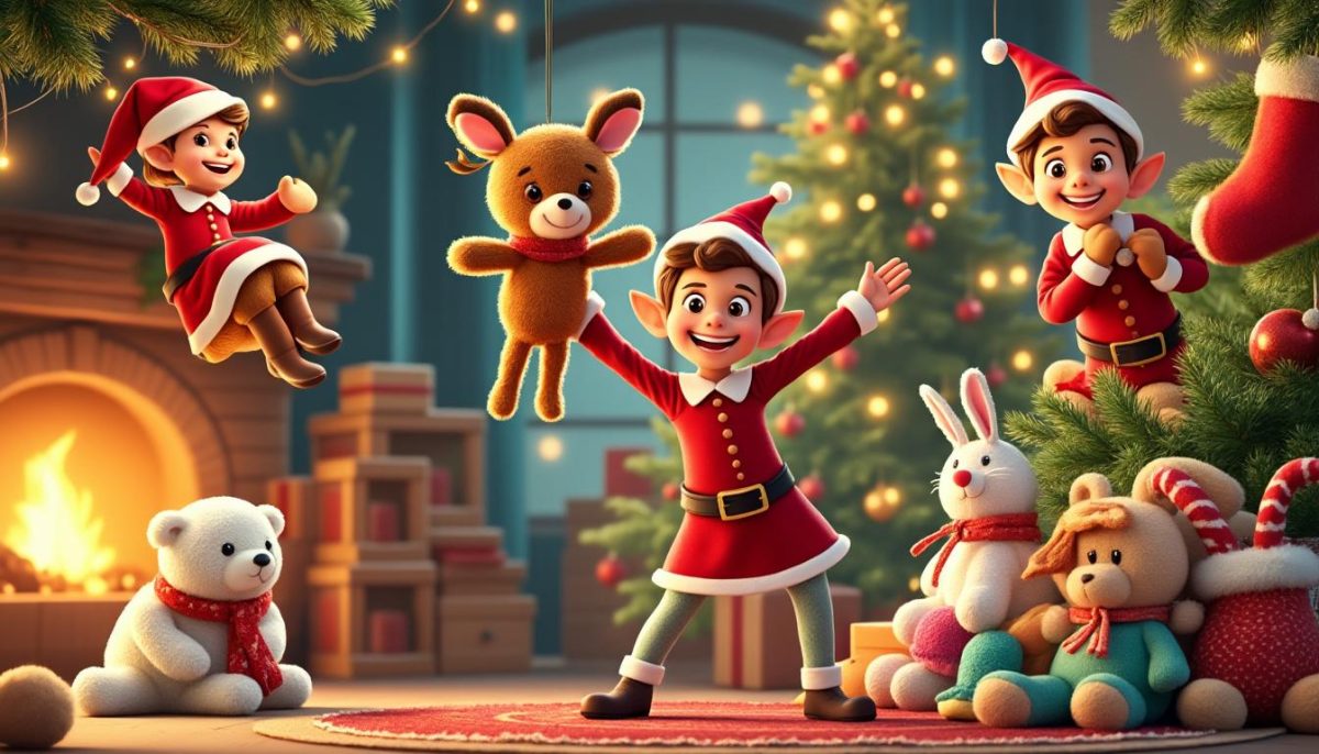 découvrez 5 idées créatives et amusantes de lutins farceurs avec des animaux en peluche pour égayer vos fêtes et surprendre petits et grands.