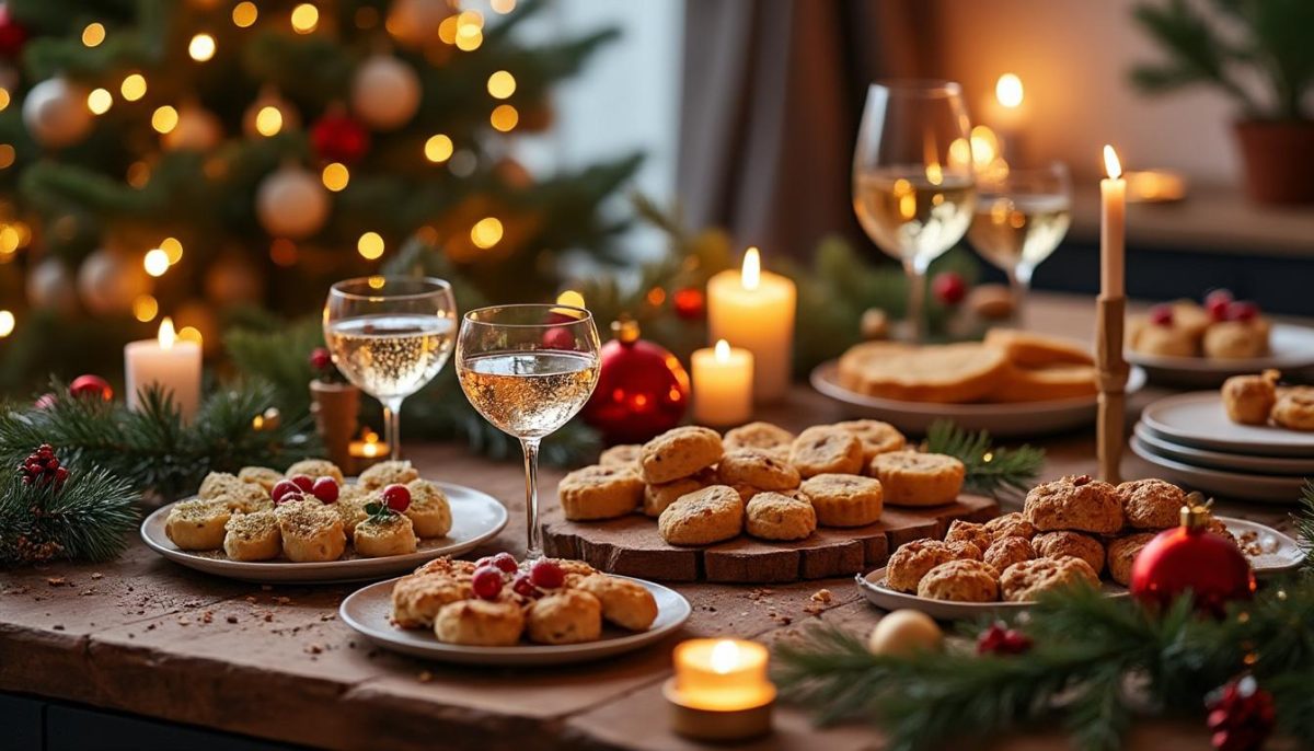 découvrez notre apéritif dînatoire de noël clé en main, une alternative conviviale et originale au repas traditionnel pour des fêtes festives et sans stress.