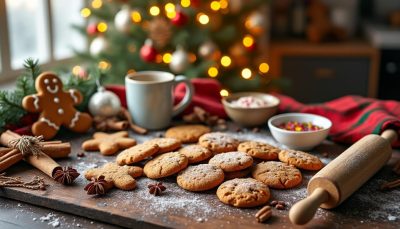 découvrez notre recette maison de biscuits de noël croustillants, riches en épices, pour un goûter gourmand et festif à partager en famille.