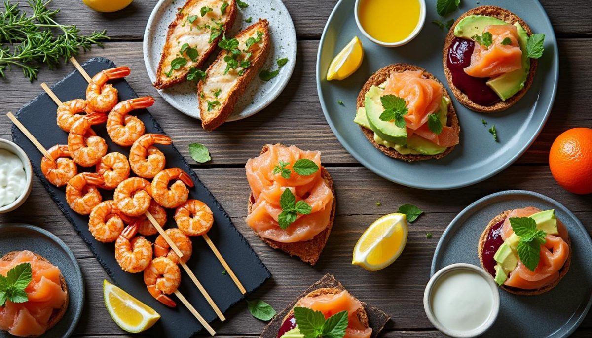 découvrez comment sublimer votre apéritif avec des brochettes, tartines et verrines de crevettes raffinées et gourmandes, idéales pour des moments conviviaux et savoureux.