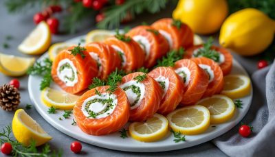 découvrez les bûchettes froides au saumon, une recette innovante qui revisite les classiques du réveillon avec simplicité et fraîcheur pour surprendre vos invités.